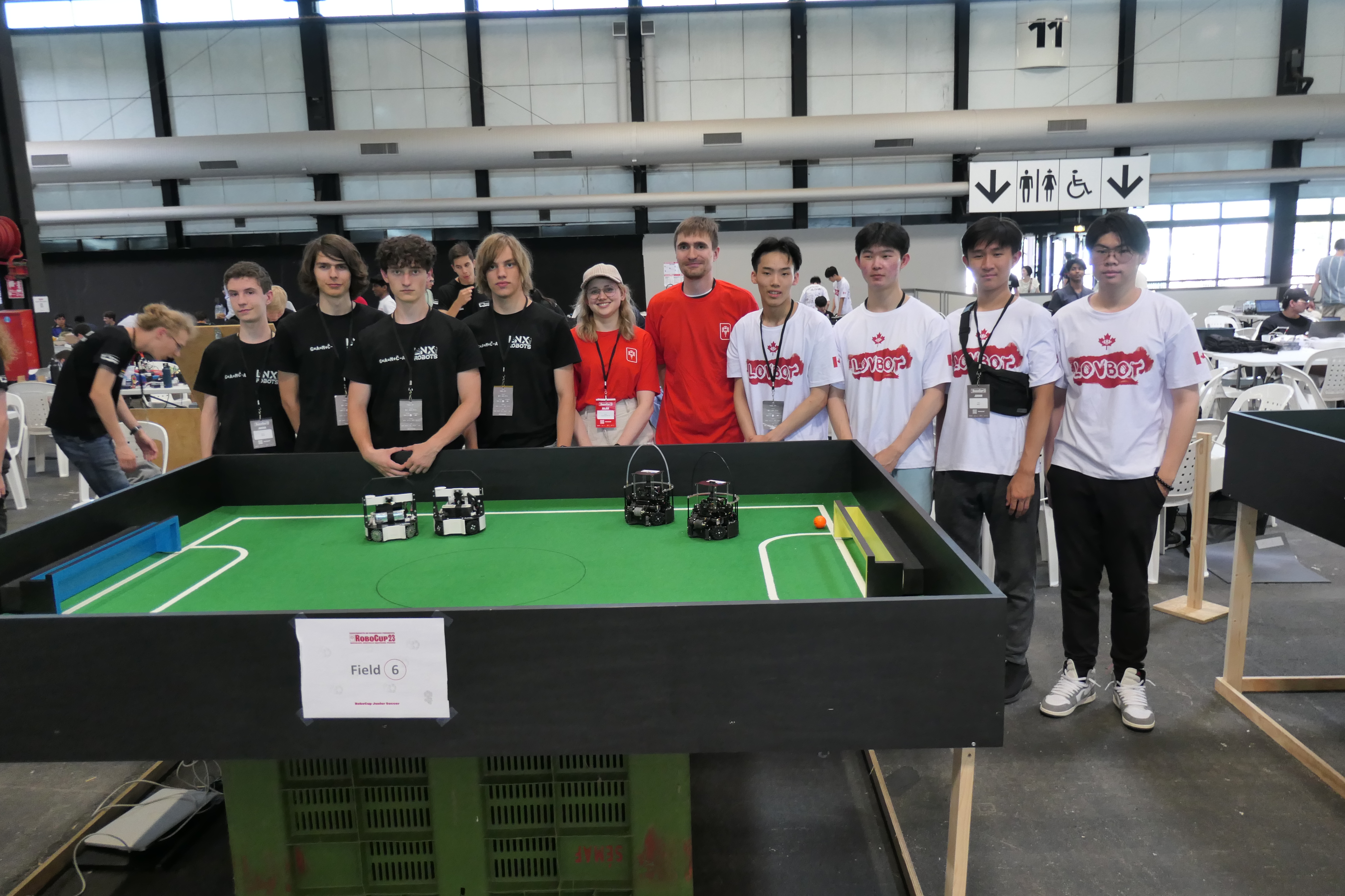 LNX Robots and Mapletech Nebula