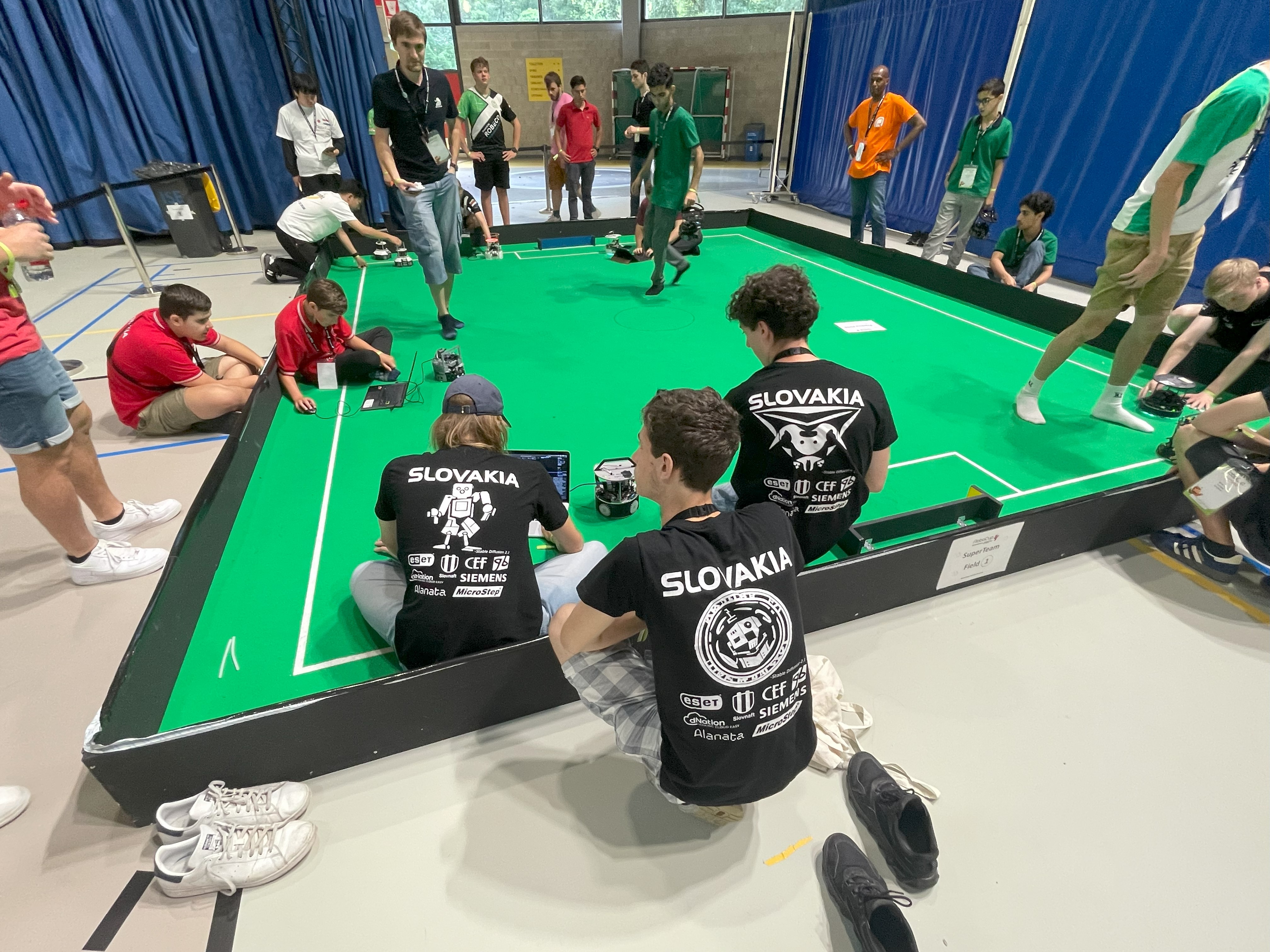 Preparing robots for the SuperTeams match