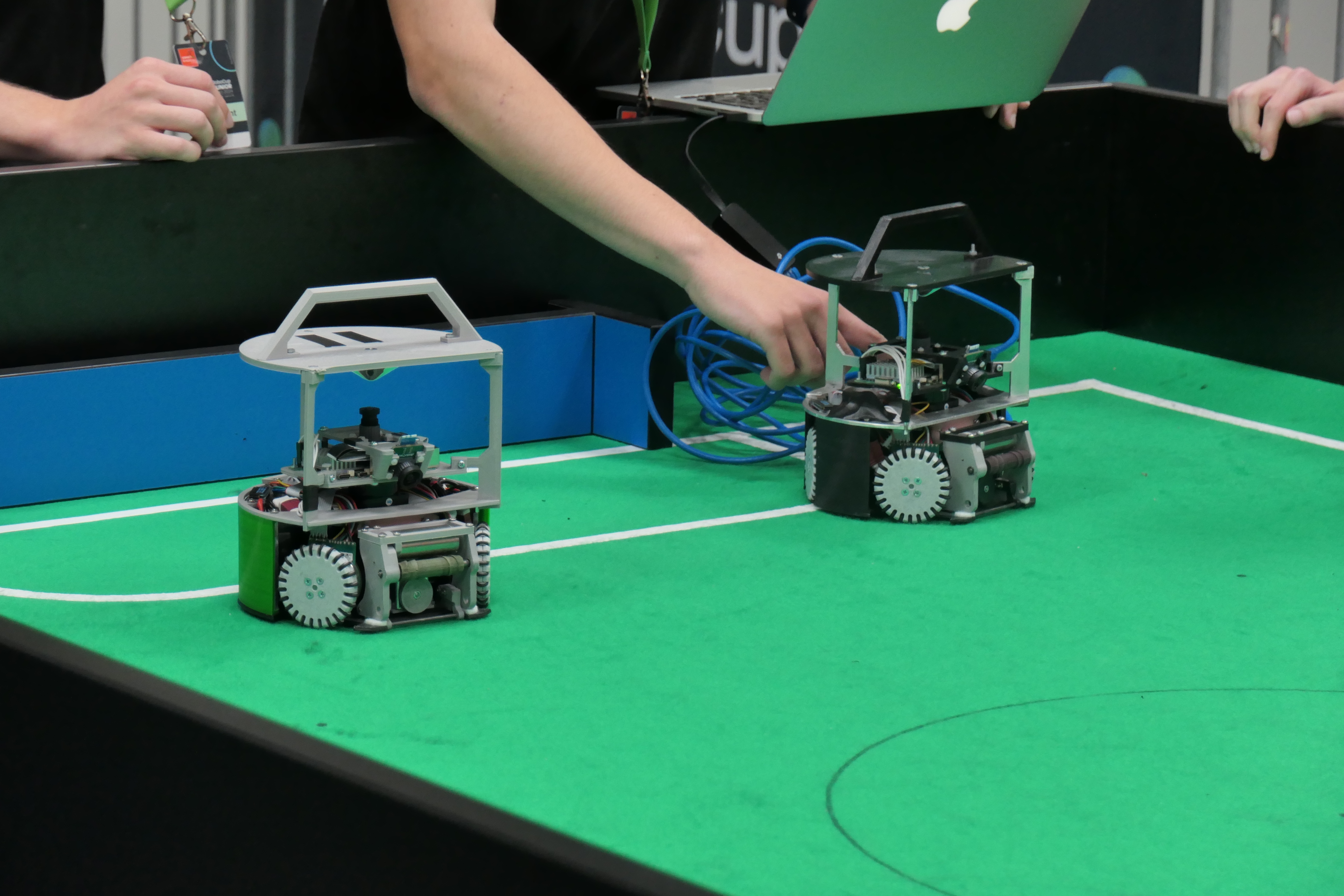 Preparing robots for the match