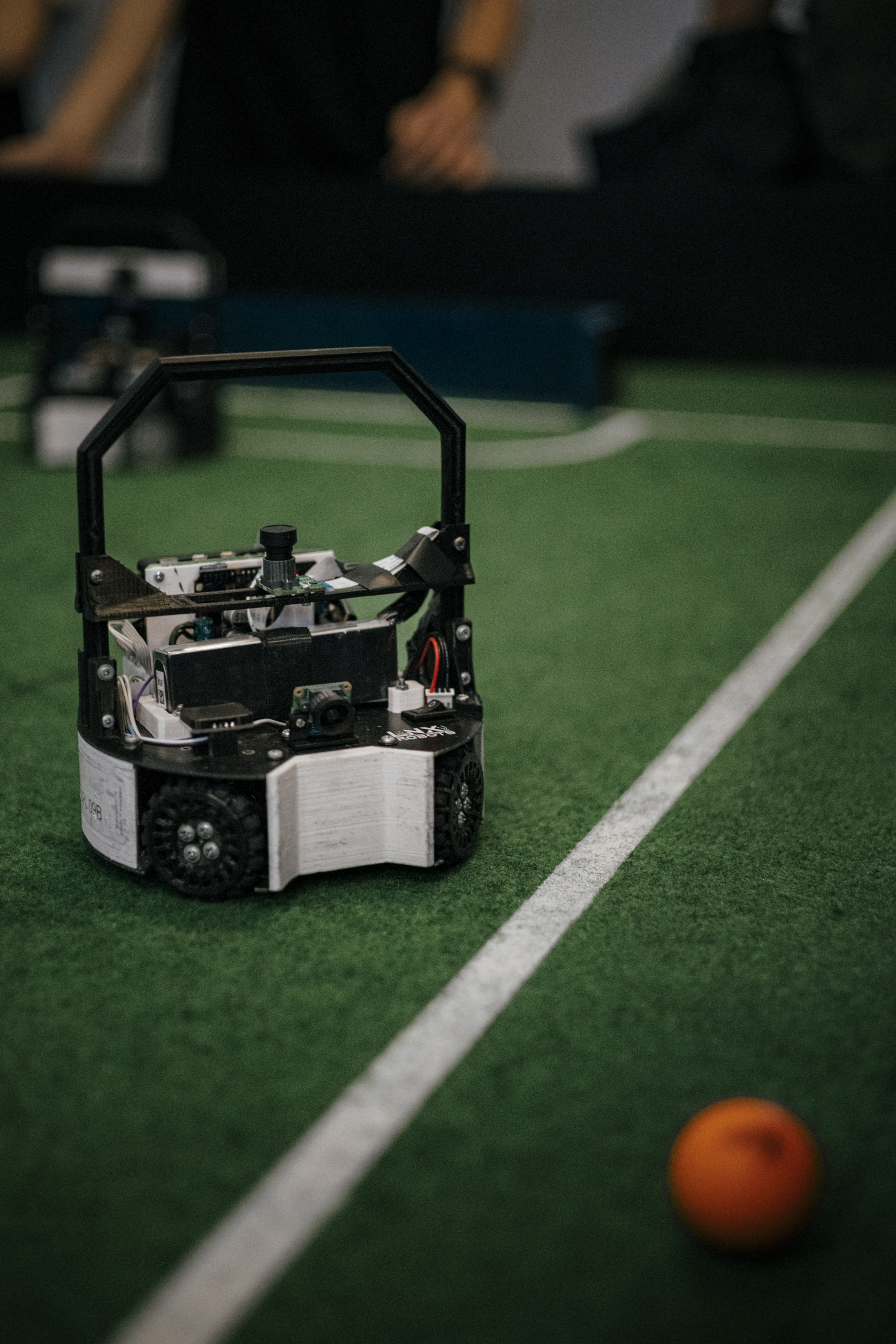 Resetlik the robot. RoboCup Junior 2024 Slovakia. Photo: SPŠE Zochova